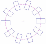 円形状配列複写